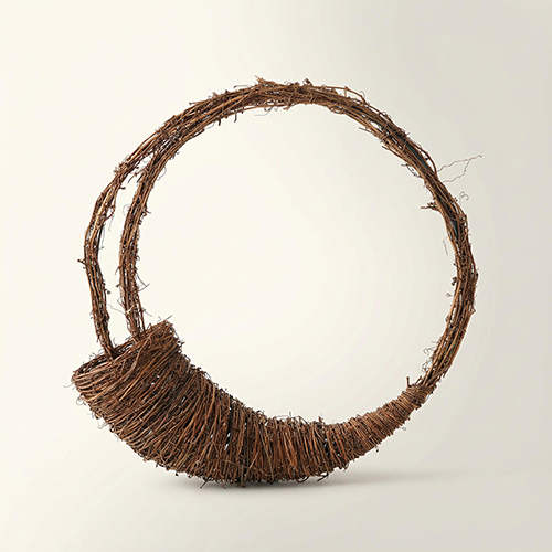 Round Rattan Decor